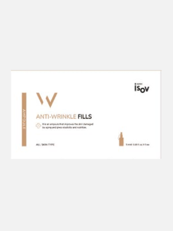 Сыворотка восстанавливающая Anti-wrinkle Fills Ampoule, Isov Sorex, 5*5 мл