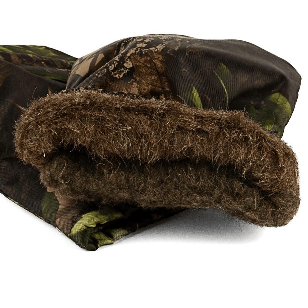 Варежки камуфляжные Norfin (7904-05) с мембраной, шерсть, Оксфорд, Лес