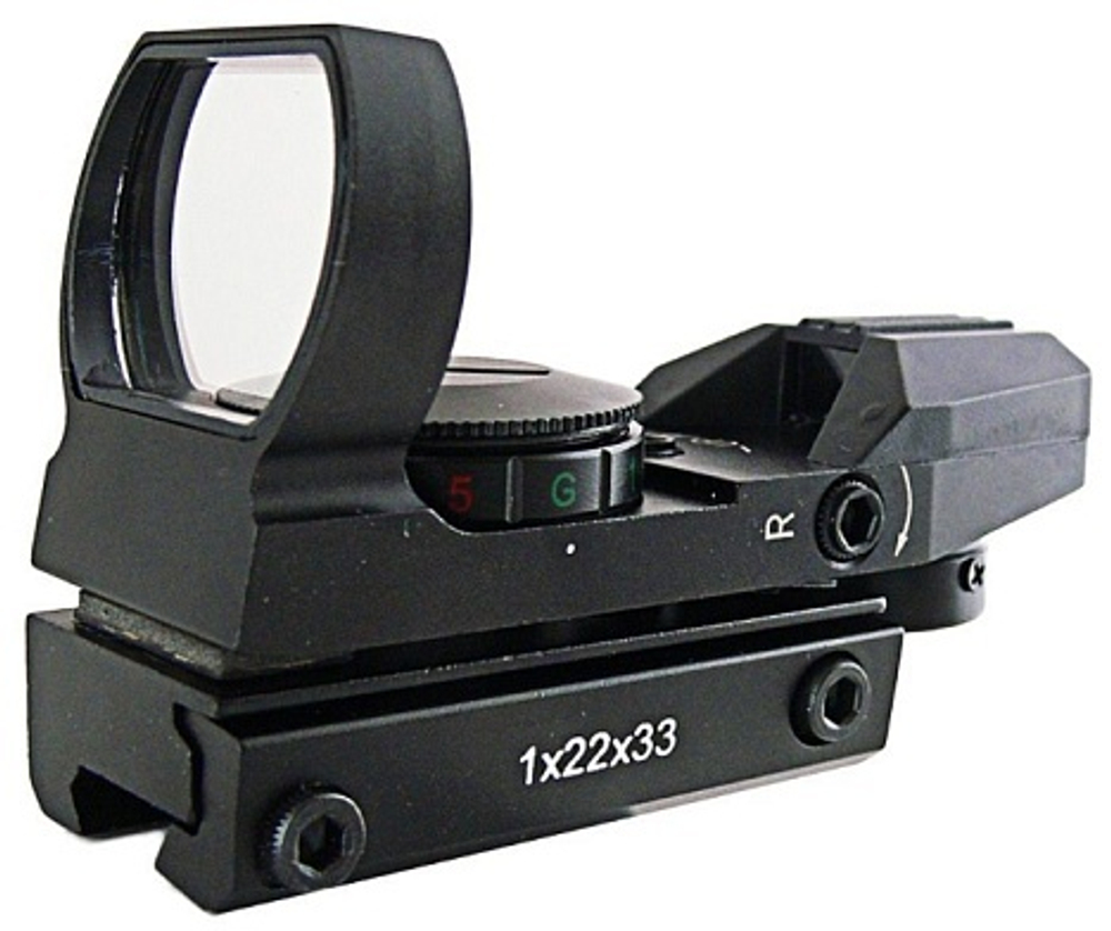 Коллиматор Target Optic 1x33 открытого типа, на призму 11мм