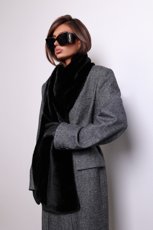 Горжетка из эко-меха норка