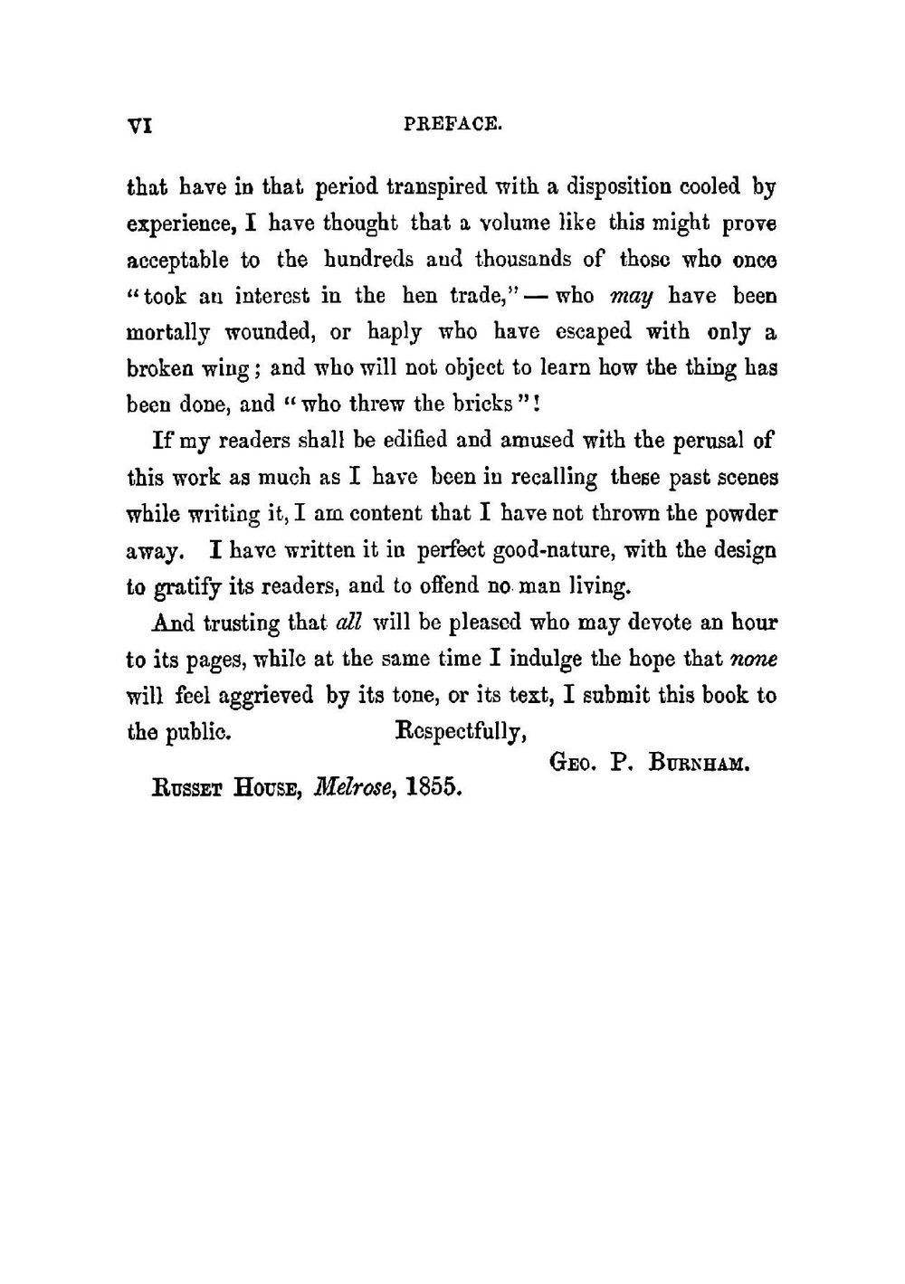 The history of the hen fever | George Pickering Burnham