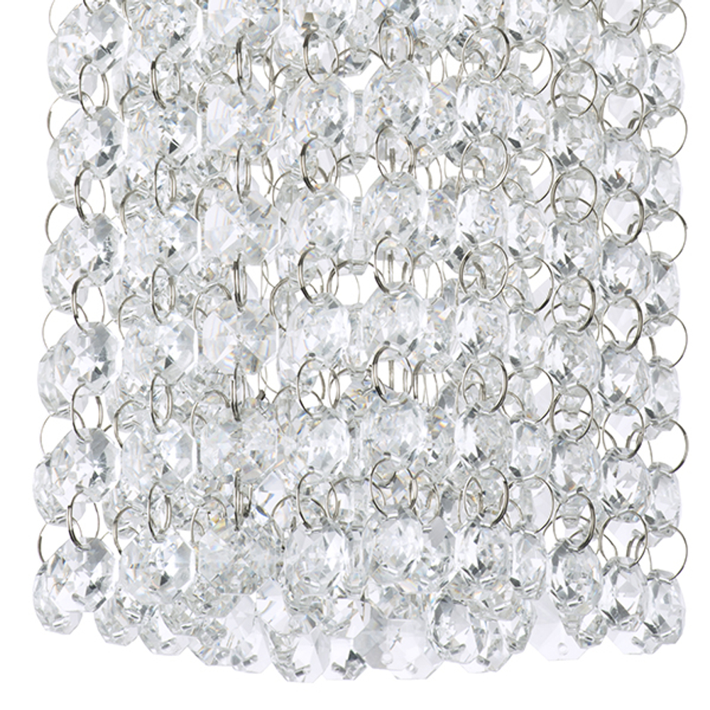 795424 Подвес CRISTALLO 1х40W G9 ХРОМ