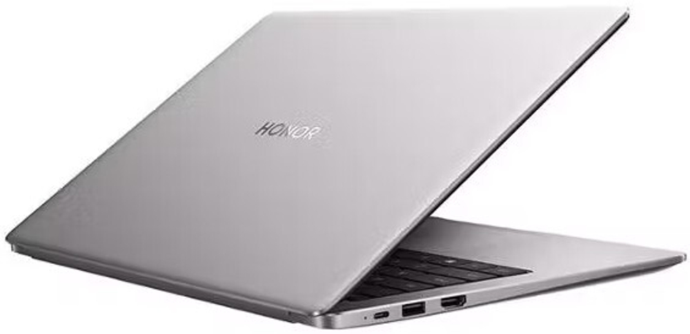 Ноутбук  Honor MagicBook X14 2025 14 ", Core i3, 8 Гб RAM, 512 Гб SSD, UHD Graphics, Серый