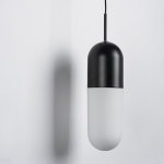 690617 Бра RAMO 1х40W E27 ЧЕРНЫЙ МАТОВЫЙ/БЕЛЫЙ