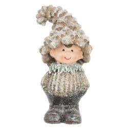 GAEM Фигурка декоративная "Мальчик/ Девочка", L6 W5,5 H14 см, 2в.