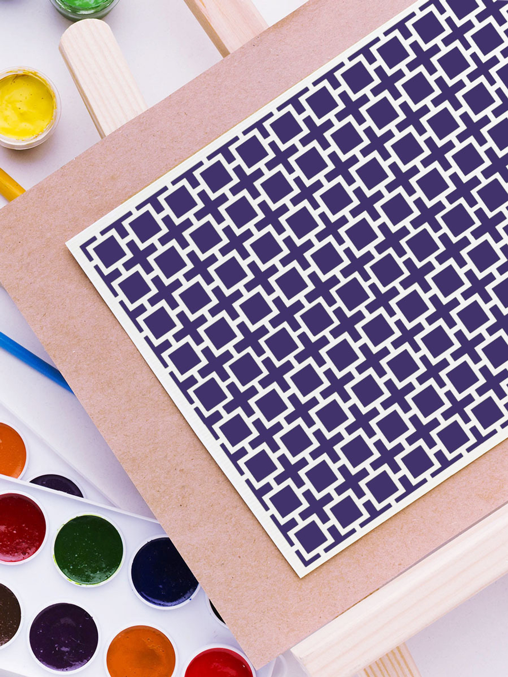 Трафарет для скрапбукинга из пластика многоразовый 034