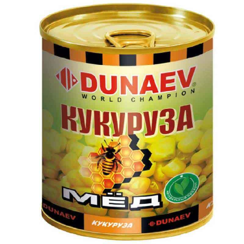 Добавка для прикормки металлобанка 320мл "Дунаев Кукуруза Мед"