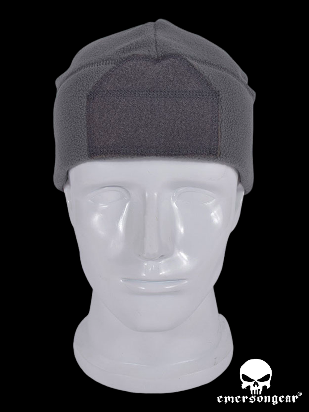 Шапка флисовая EmersonGear Fleece Velcro Watch Cap (EM8542B). серая