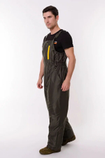 Зимний мужской костюм Onerus Фишер -45 (Таслан) Зеленый/Желтый