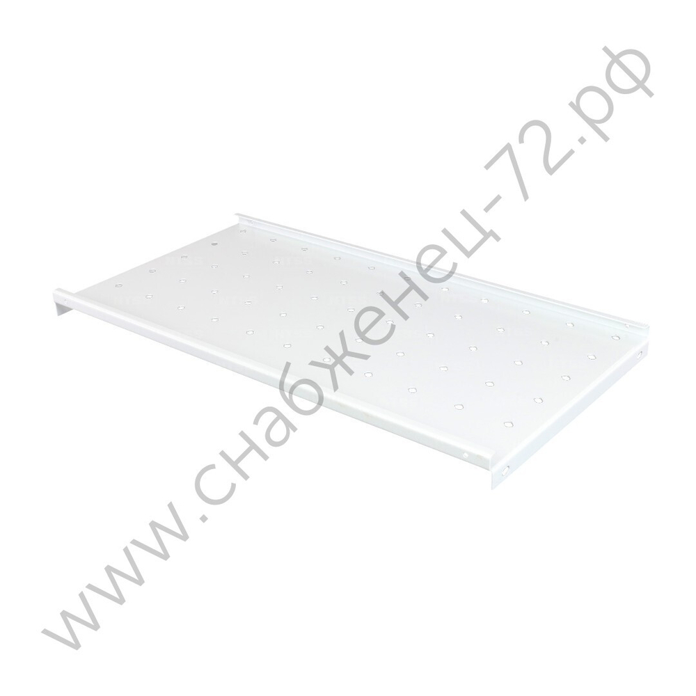 SKAT TB Shelf D450-G  Стационарная полка 19" глубиной 450мм, серая