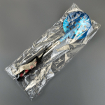 Черпак телескопический цветной с неопреновой ручкой