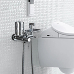 Смеситель для биде, Frap, с картриджем, хром, F7513