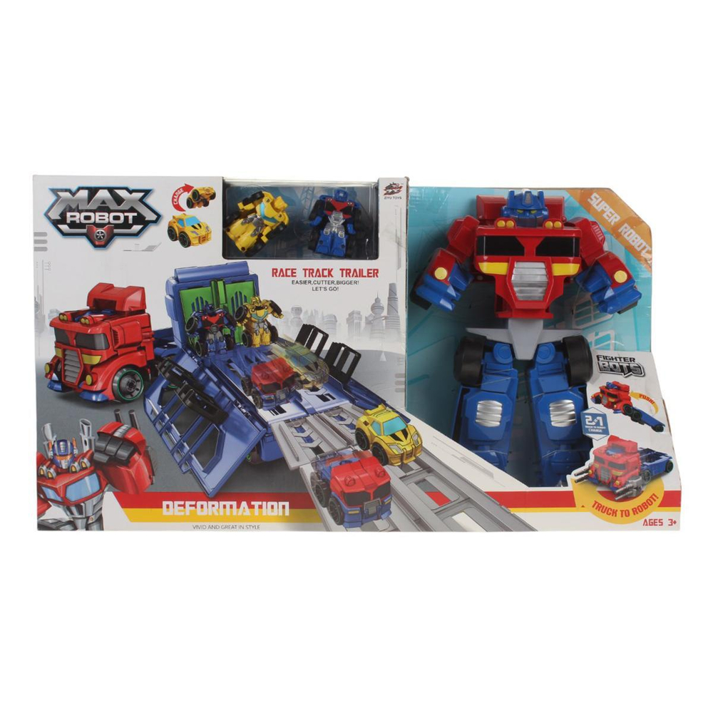 Автовоз, в комплекте: роботы 3шт.,12детал. коробка L015-71