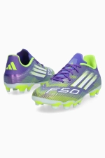 Бутсы adidas F50 League MG - фиолетовый