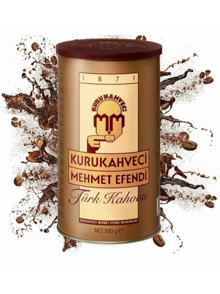 Кофе молотый Kurukahveci Mehmet Efendi банка 500 г