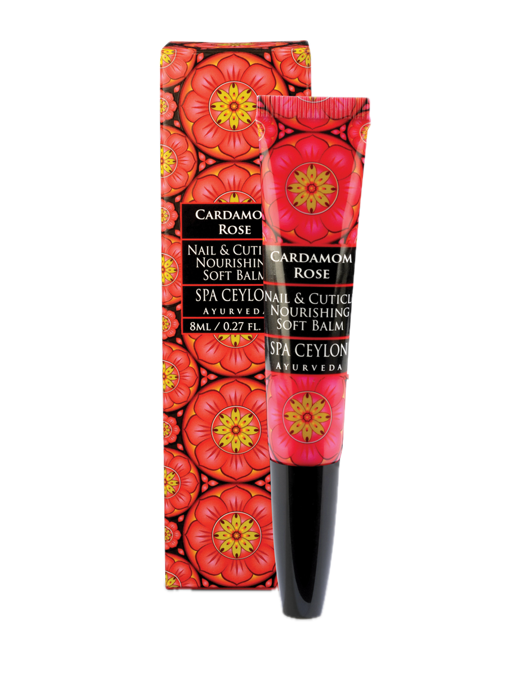 Смягчающий бальзам для ногтей и кутикулы "РОЗА И КАРДАМОН" (8мл)