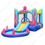 Батут для дачи, распродажа "Весёлый осьминожек" 3,8*2*1,7 м