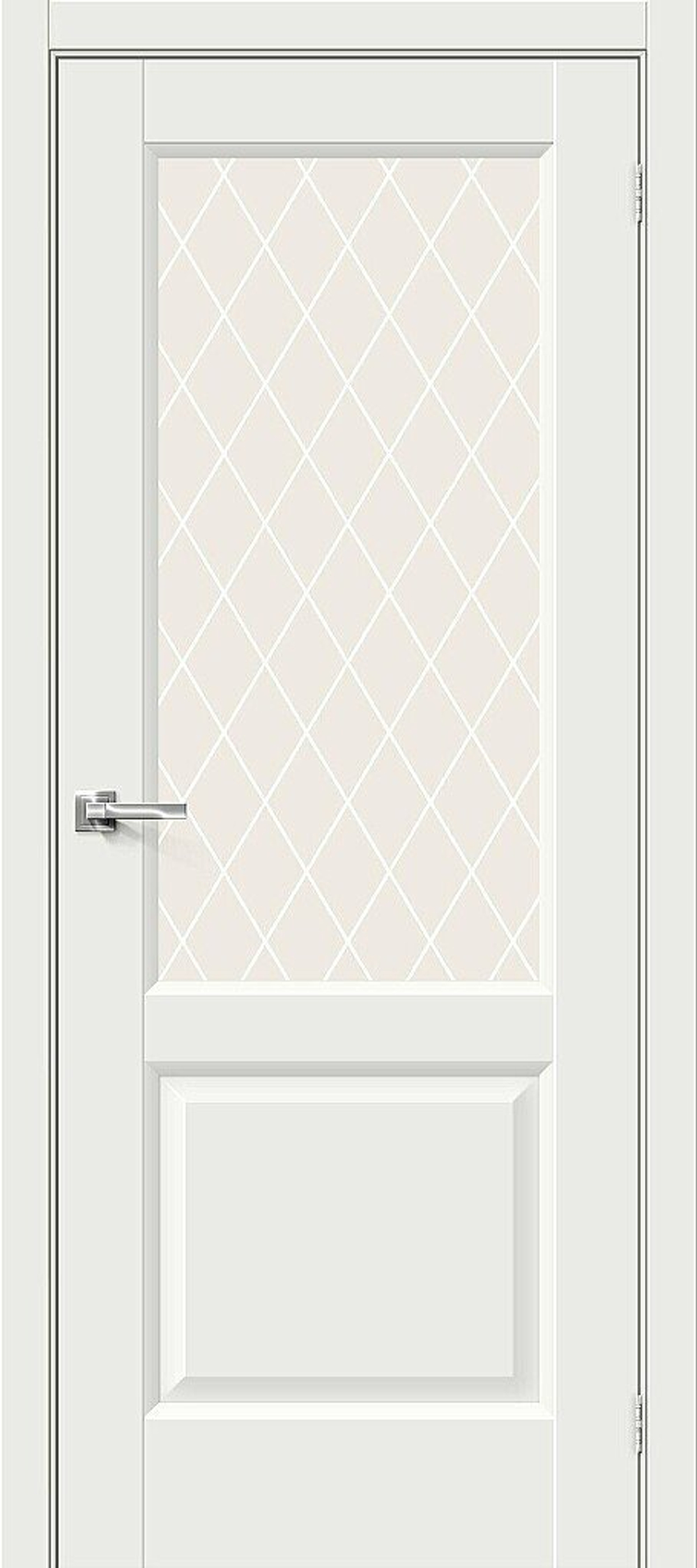 Неоклассик-33 White Matt White Сrystal