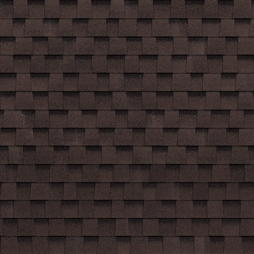 Гибкая черепица Shinglas ФАЗЕНДА Коричневый  (1уп-2,6 кв.м), м2