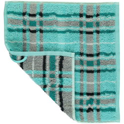 Полотенце 80х150 Cawo Noblesse 1062 Check светло-зеленое