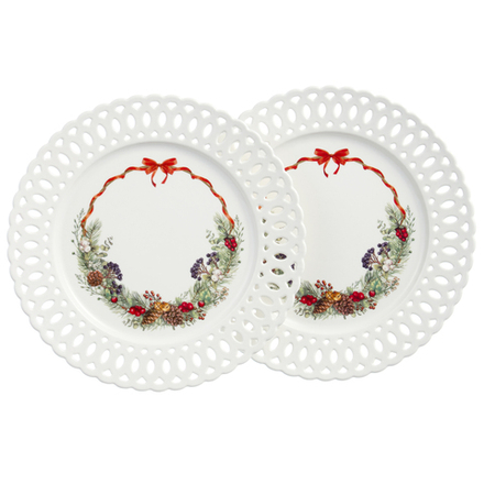 НАБОР ТАРЕЛОК ОБЕДЕННЫХ LEFARD "CELEBRATION" 2 ШТ. 26,5 СМ (КОР=12НАБ.)