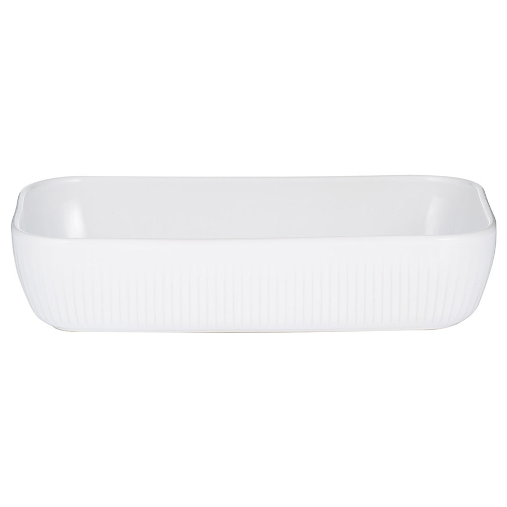 Блюдо для запекания linear, 20х30 см, белое