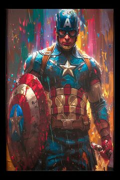 Картина "Капитан Америка" TD190 Captain America Teona Decor