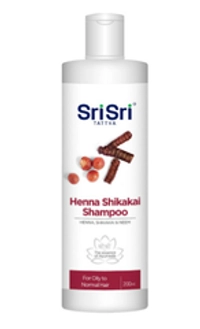 Шампунь с хной и шикакай / Henna Shikakai Shampoo 200мл