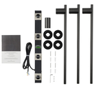 Полотенцесушитель электрический встраиваемый WONZON & WOGHAND DORTMUND, Черный матовый (WW-A363-MB)