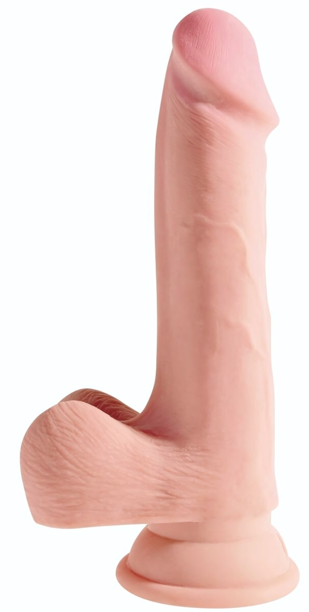 Телесный фаллоимитатор на присоске 7.5 Triple Density Cock - 22,9 см. (Цвет: телесный)