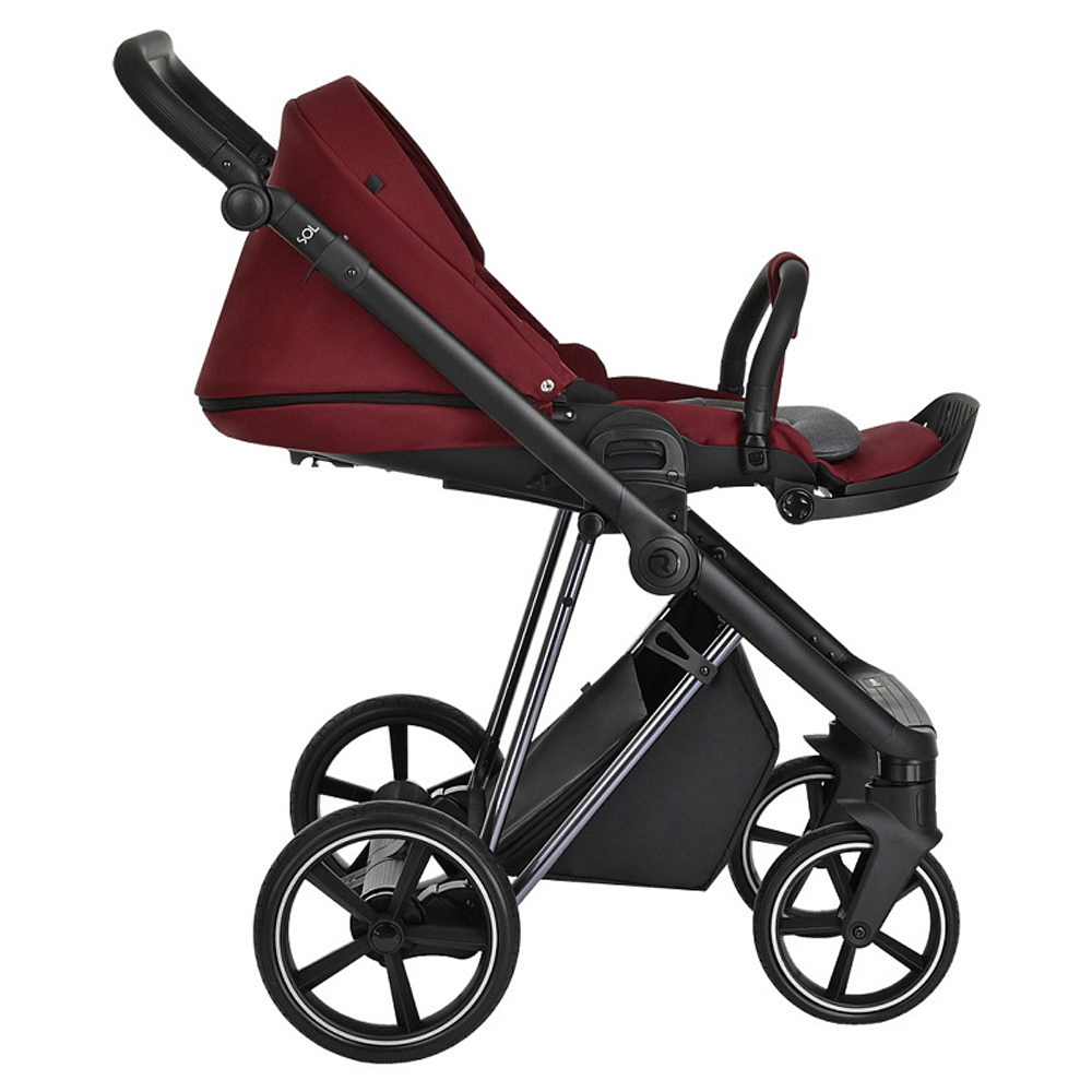 Детская коляска Roan Sol Luxury 2 в 1 RSL/4041 Porto/Nikiel
