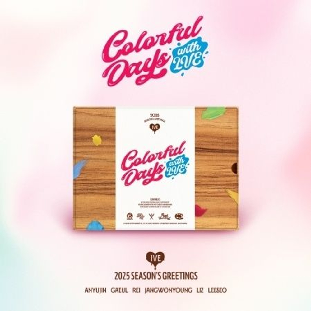 товары IVE - COLORFUL DAYS WITH IVE 2025 Season's Greetings
