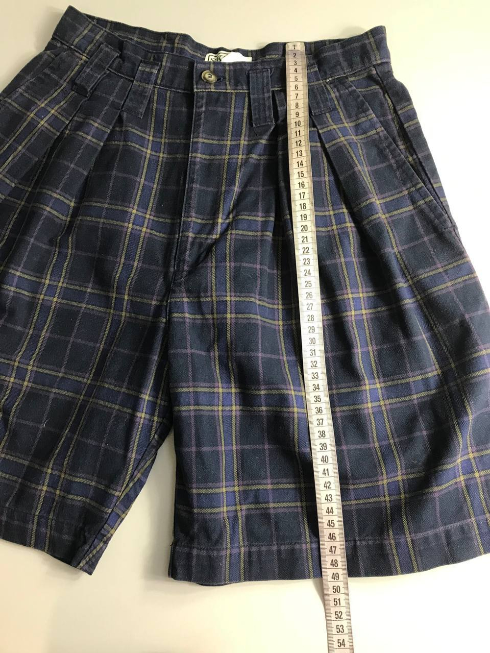 Шорты Skoozi в клетку, маркировка 9, визуально на 44 размер