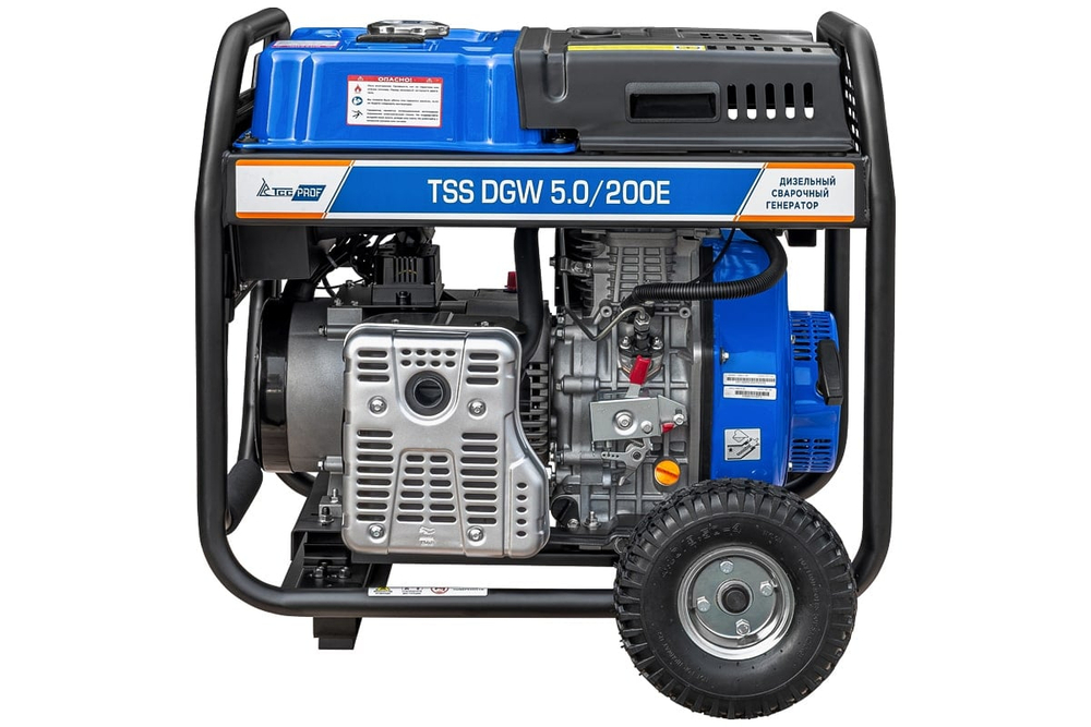 Дизельный сварочный генератор TSS PROF DGW 5.0/200E 045621