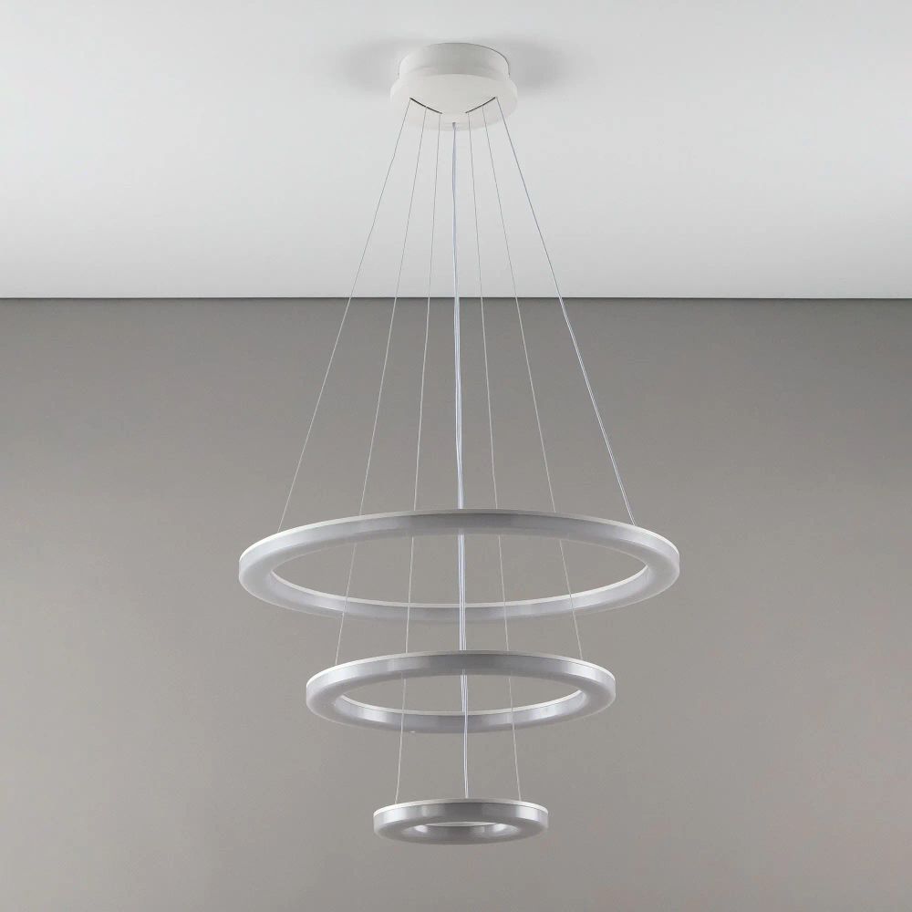 Citilux Электрон Смарт CL710A104S Умная люстра подвесная Белая