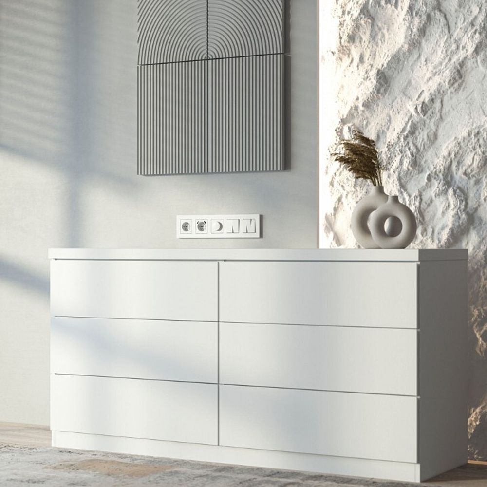 Рамка на 5 постов Werkel Slab белый софт W0052961