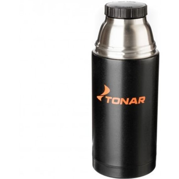 Термос TONAR 750ML HS.TM-024  черный (дополн.пласт.чашка) TONAR