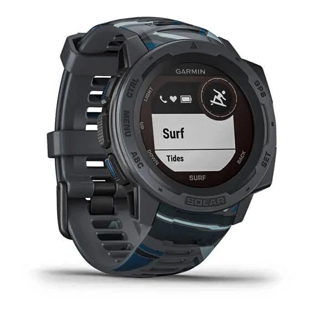 Спортивные наручные часы Garmin Instinct Solar Surf Pipeline 010-02293-07