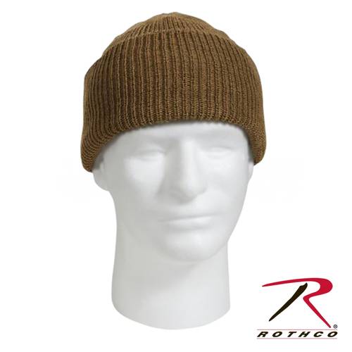 Шапка - Military Watch Cap Wool (коричневая)