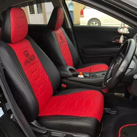 Авточехлы правый руль на 3 ряда (на заказ)