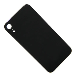 Задняя крышка для Apple iPhone Xr Черный (широкий вырез под камеру) - Премиум