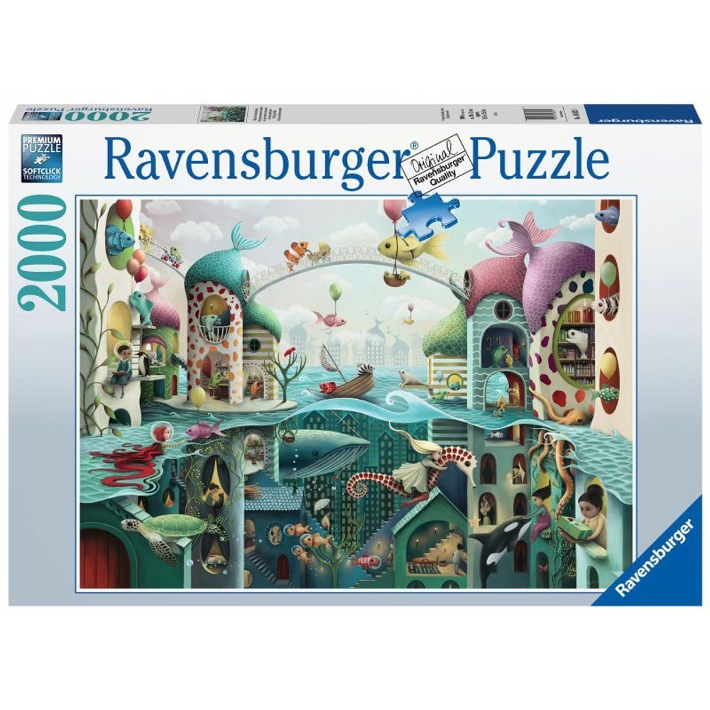 Ravensburger - Puzzle Если бы рыбы могли говорить 2000 шт. 168231