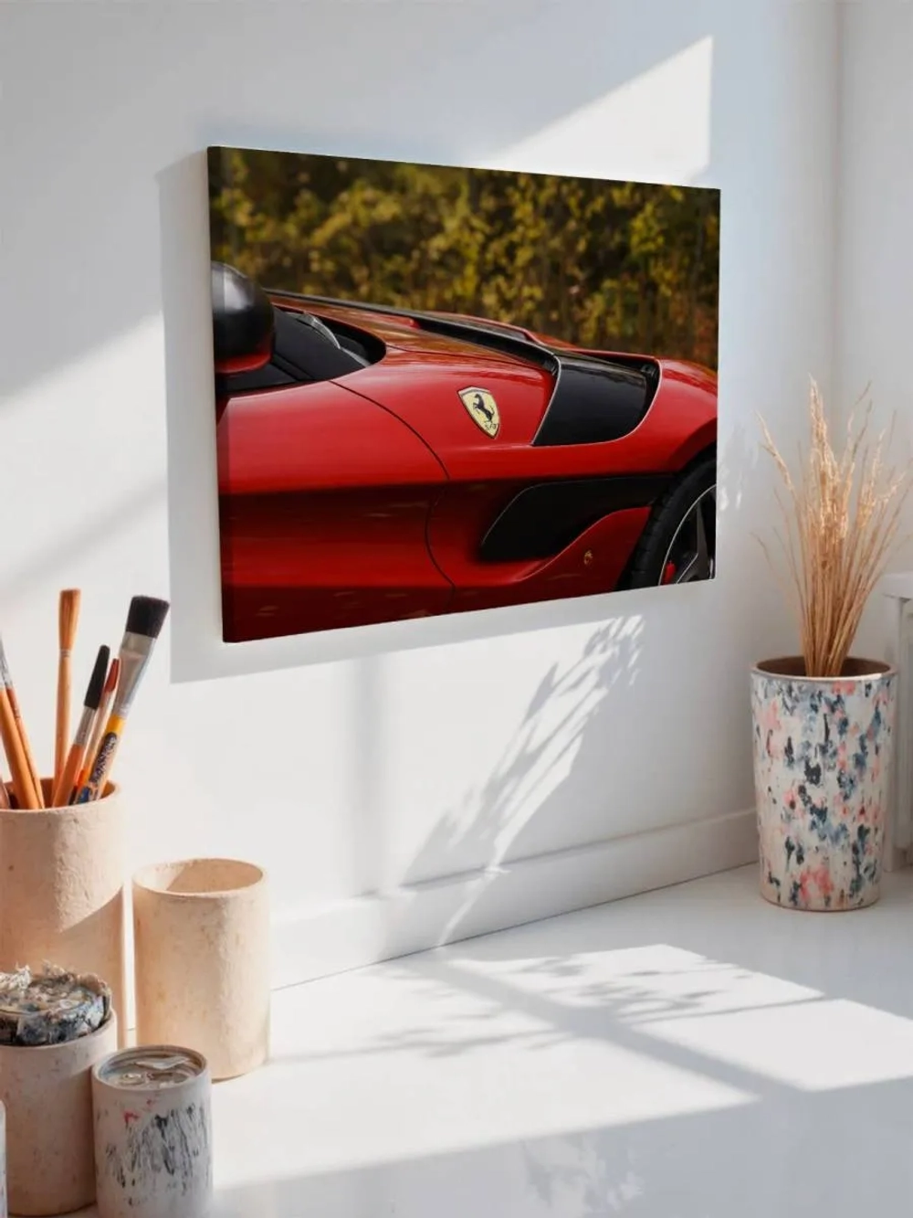 Картина на стену 40 X 50 Гоночная машина