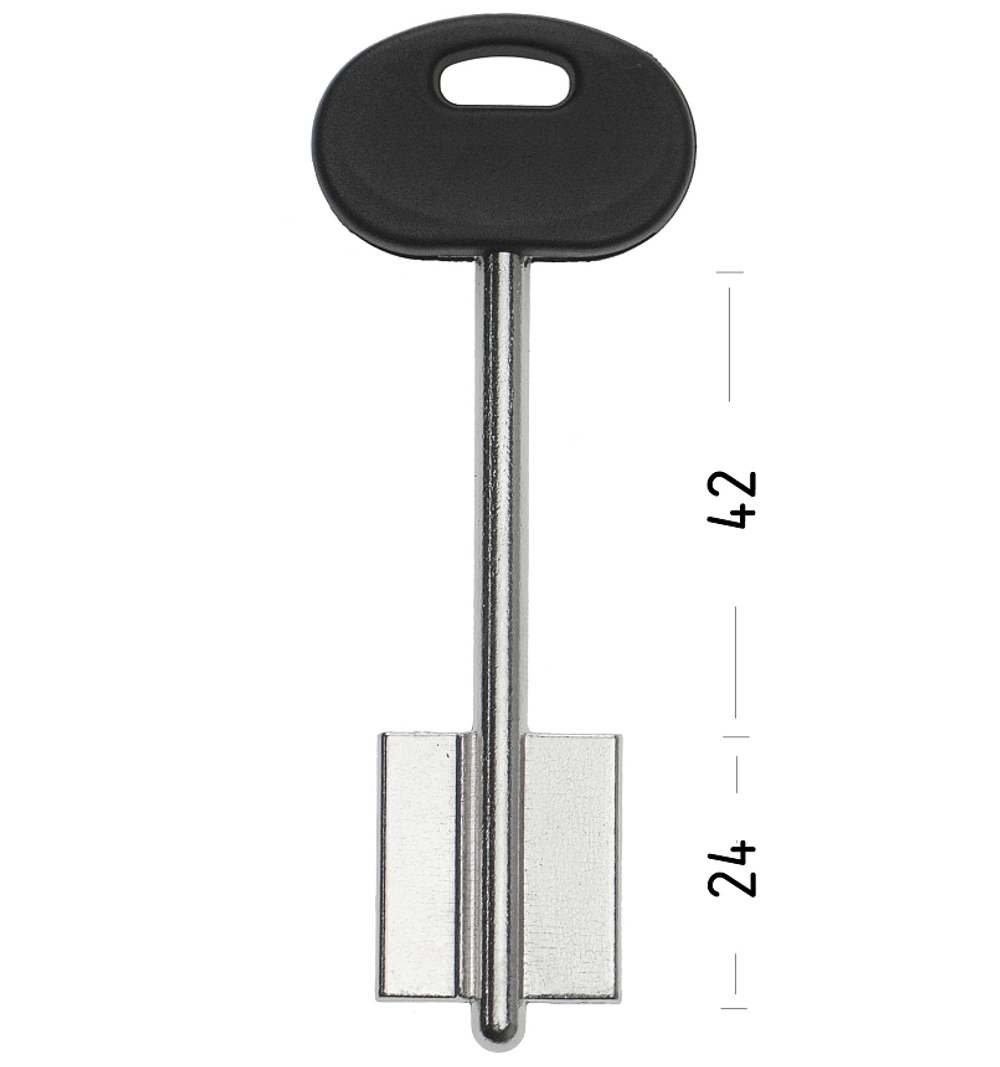 Заготовка сувальдного ключа 12928 MTR11DP