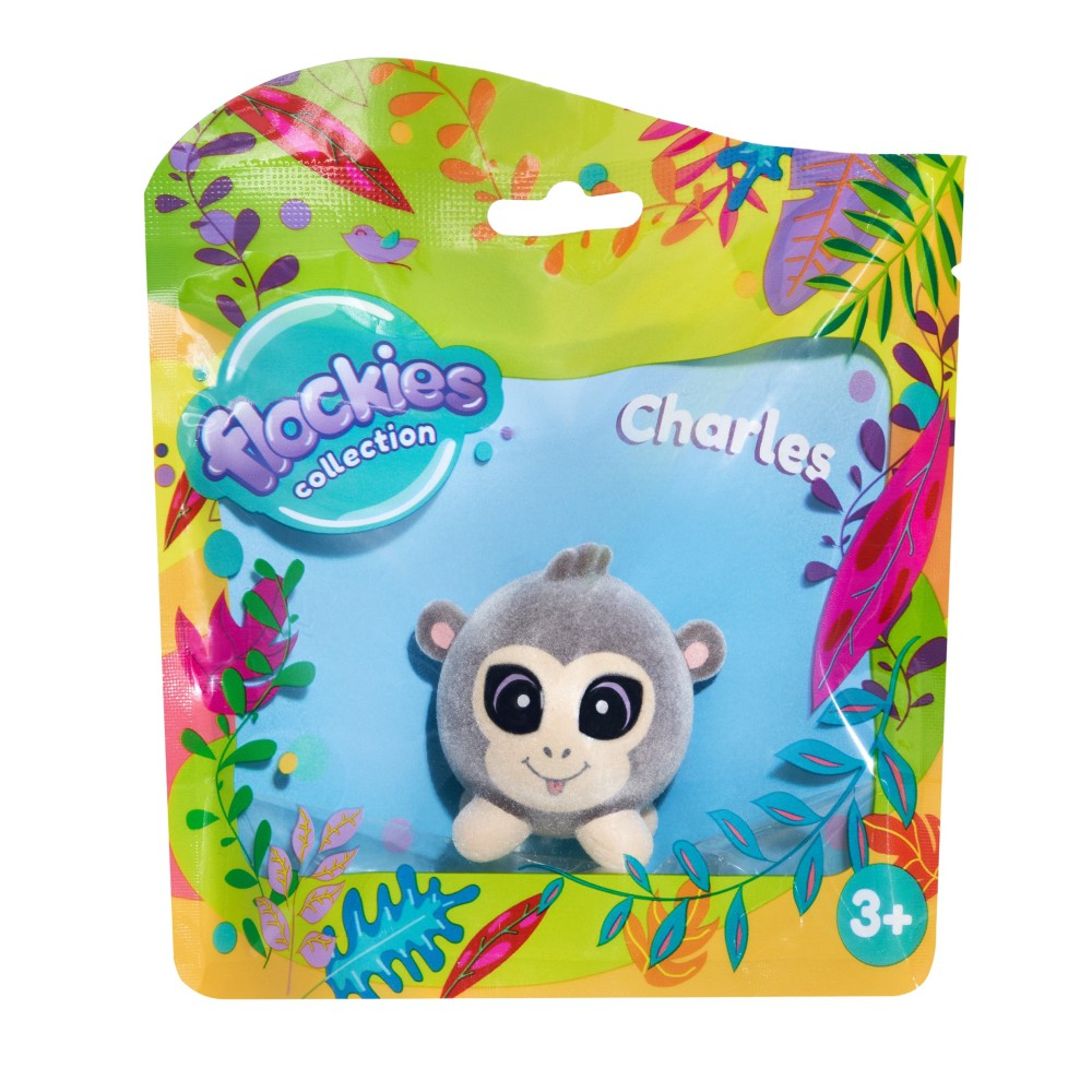 TM Toys FLO0107 — Коллекционная фигурка Flockies шимпанзе Чарльз FLO0107 — фото 1
