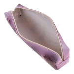 Пенал-косметичка 1 отд. 20*5,5*3,5см кожзам "Пирожное" голубой