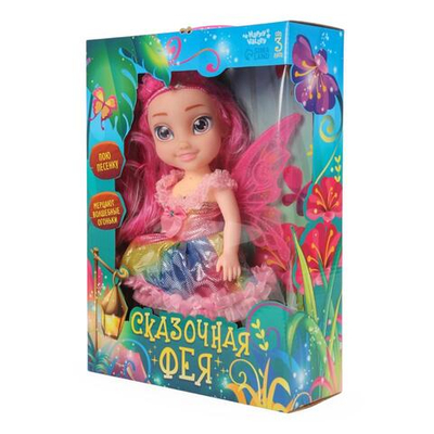 Кукла интерак. "Сказочная фея" свет/звук (Happy Valley)