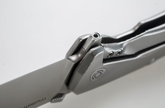 Складной нож Lion Steel "T.R.E." L/TRE-BR c клинком из стали Böhler M390 Microclean®, рукоять титан