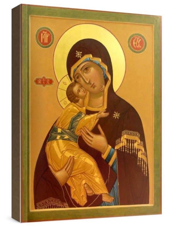 Владимирская икона БМ (рукописная на заказ)