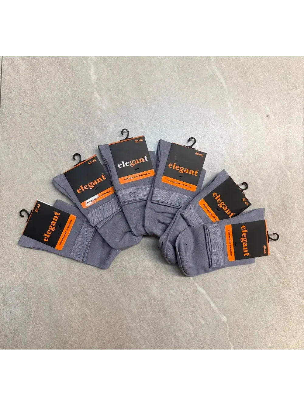 Носки комплект 6 пар 1.3.426-Сер